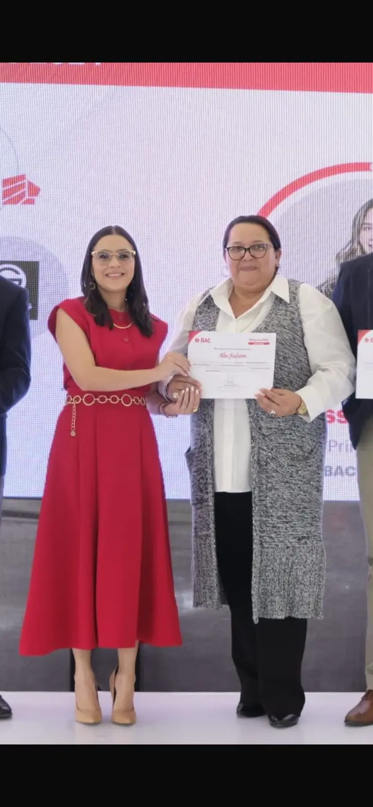 Reconocimiento Mujeres BAC